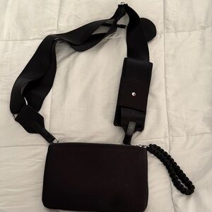 Athleta Black Crossbody Bag